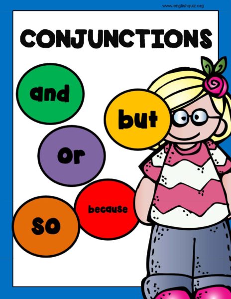 連接詞(Conjunctions)練習