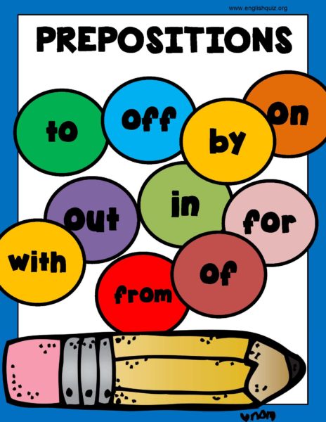 介係詞練習-prepositions
